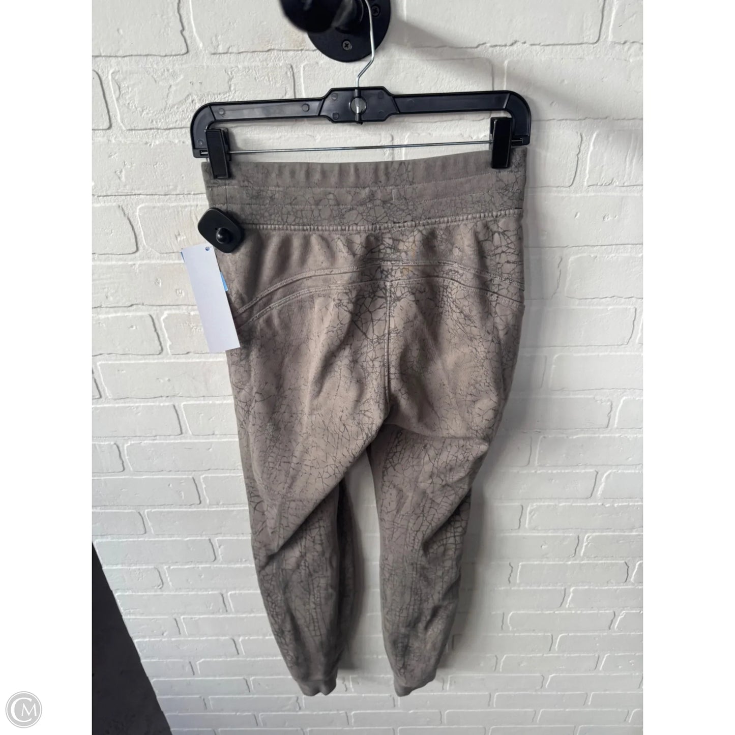Athletic Pants By Lululemon In Taupe, Size: 4
