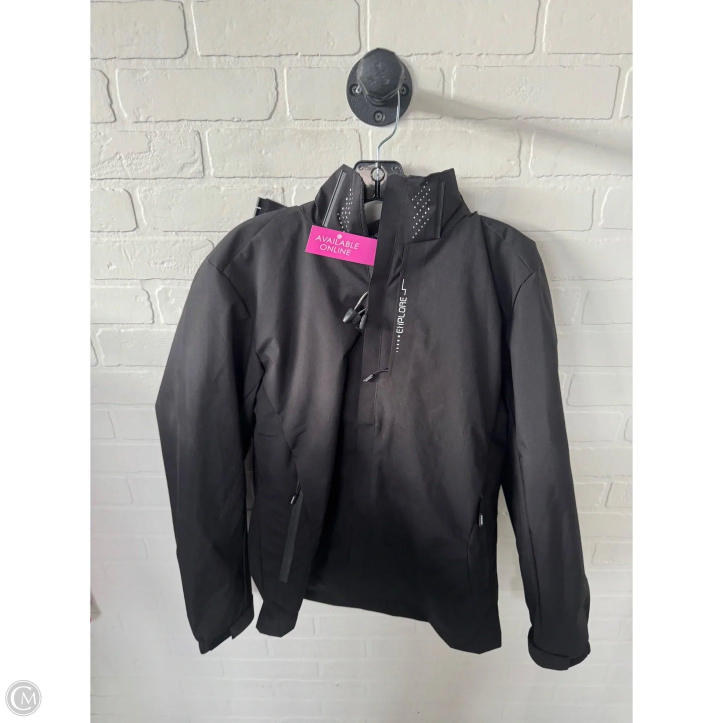 Jacket Other By Clothes Mentor In Black, Size: L