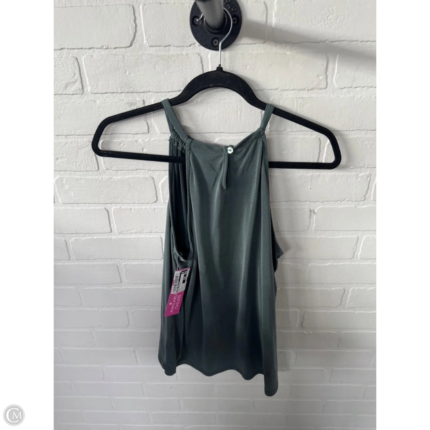Top Sleeveless By Green Envelope In Green, Size: M