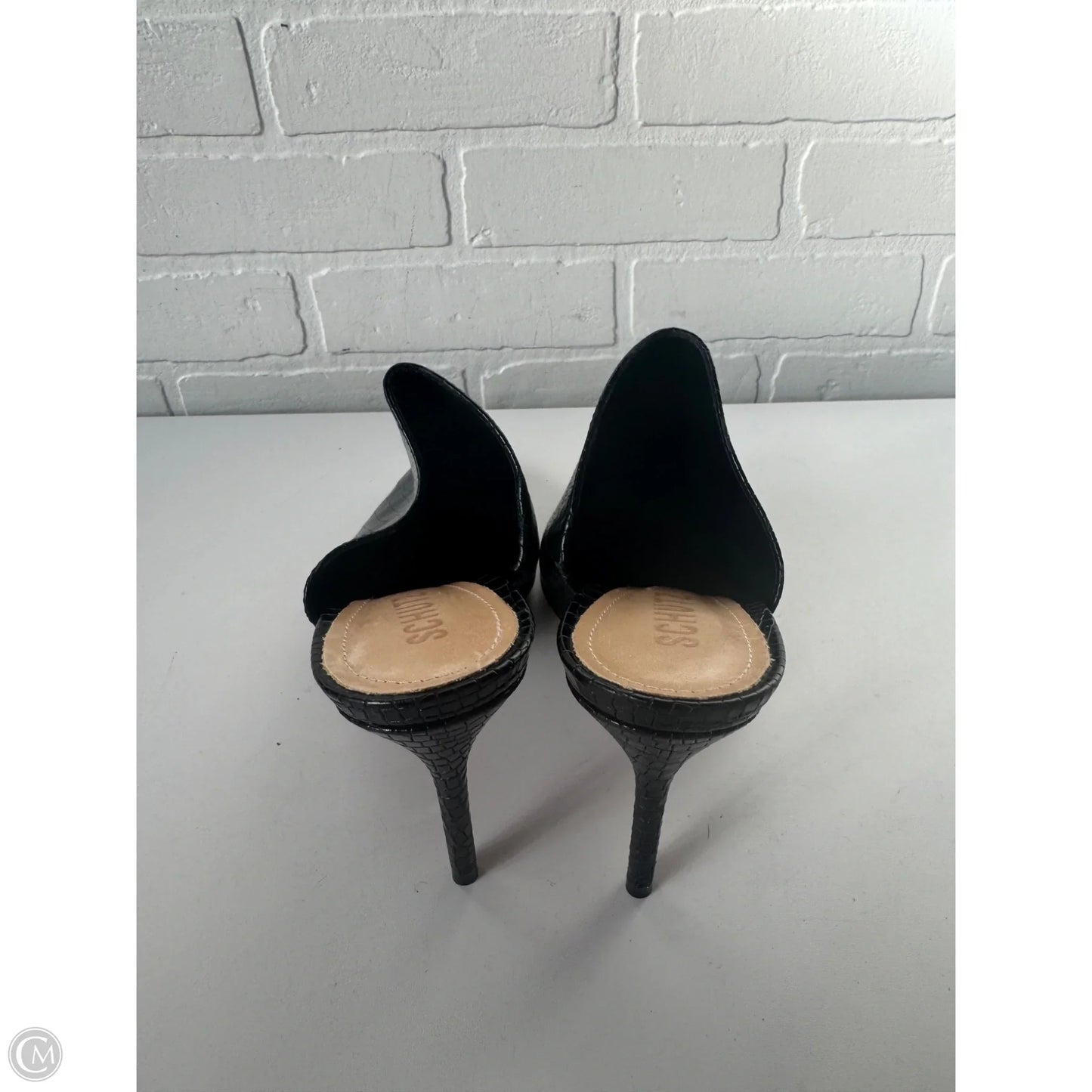 Shoes Heels Stiletto By Schutz In Black, Size: 8