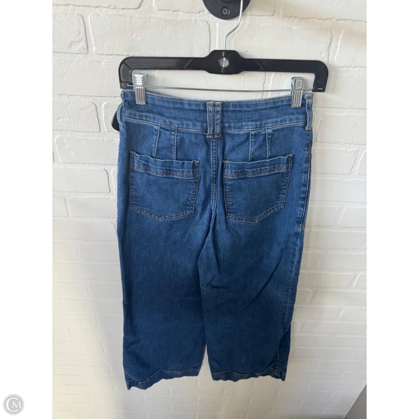 Jeans Wide Leg By Pilcro In Blue Denim, Size: 2