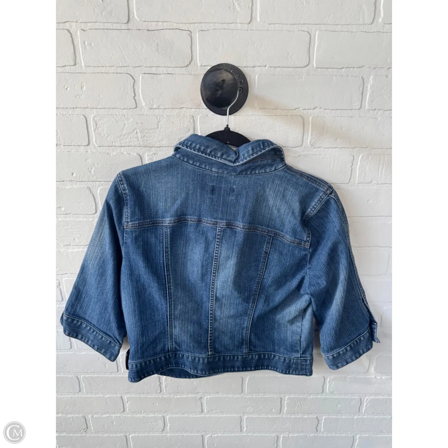 Jacket Denim By Loft In Blue Denim, Size: M