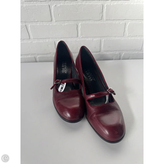 Shoes Heels Block By Franco Sarto In Red, Size: 7.5