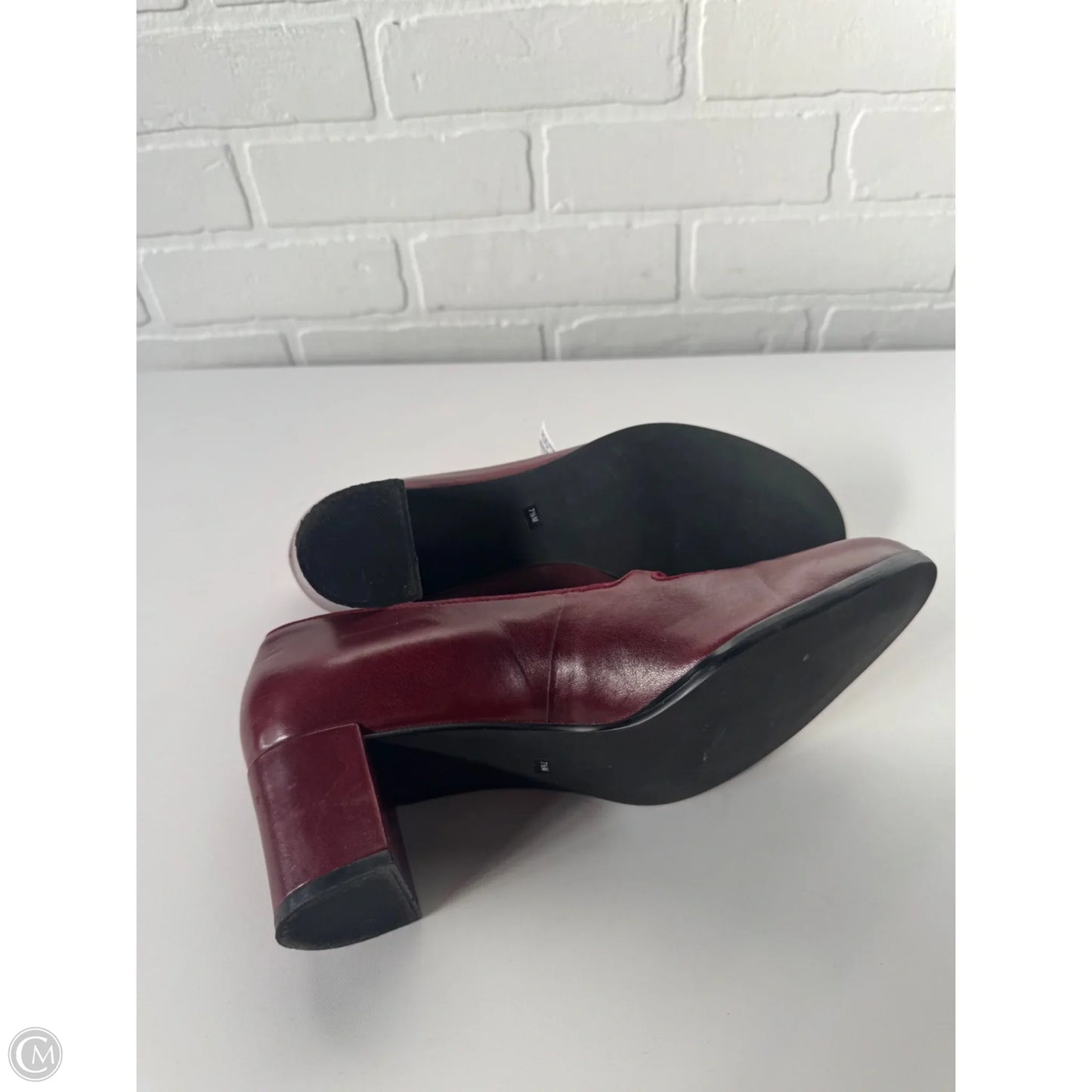 Shoes Heels Block By Franco Sarto In Red, Size: 7.5