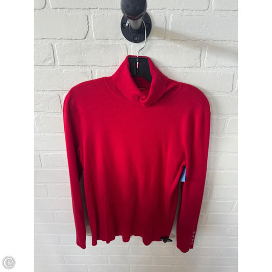 Sweater By Chicos In Red, Size: M