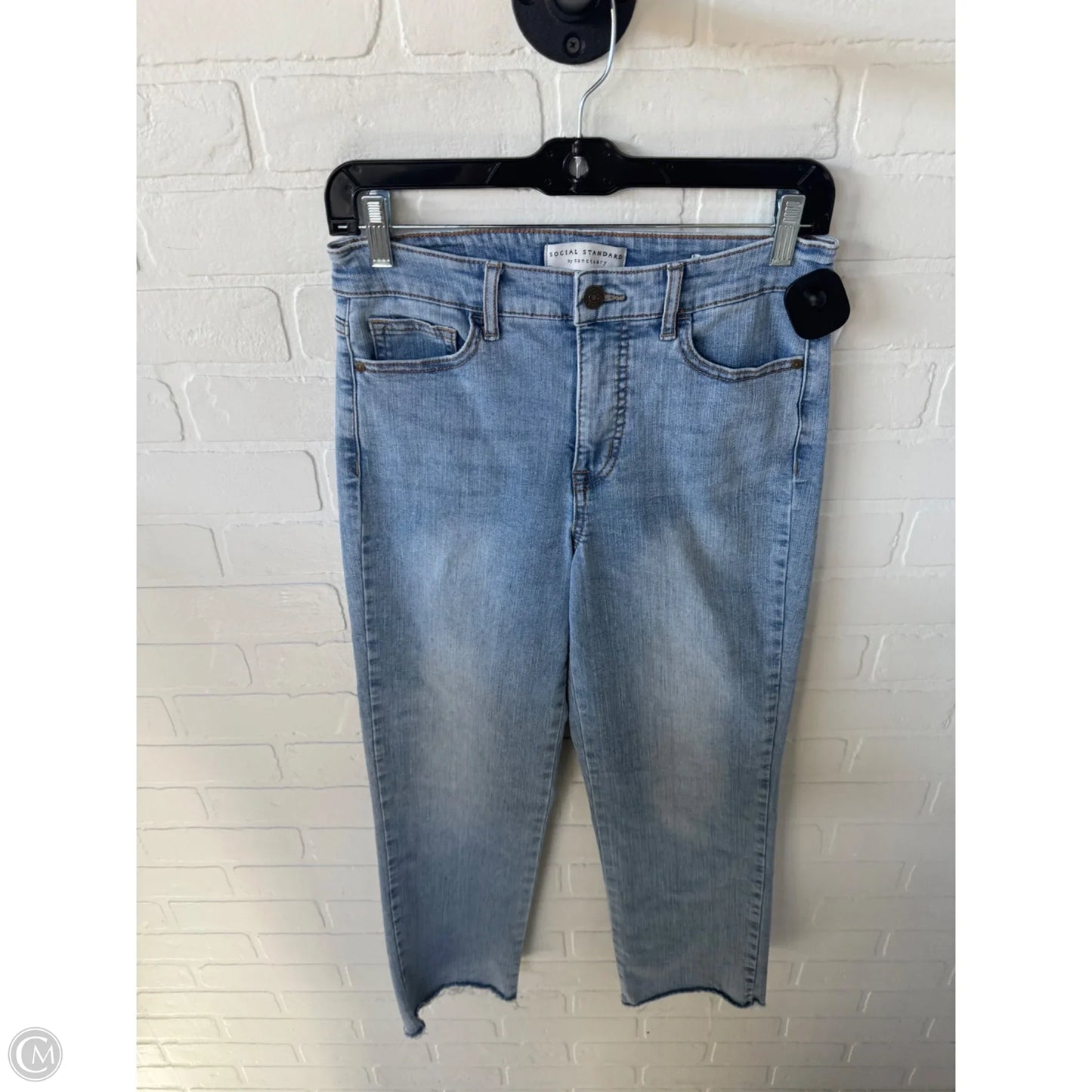 Jeans Straight By Social Standard By Sanctuary In Blue Denim, Size: 2