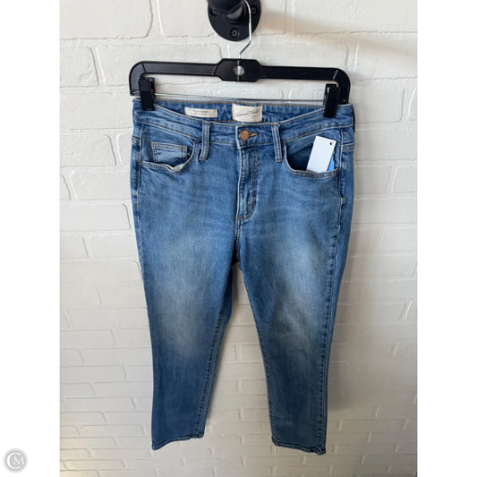 Jeans Straight By Universal Thread In Blue Denim, Size: 4