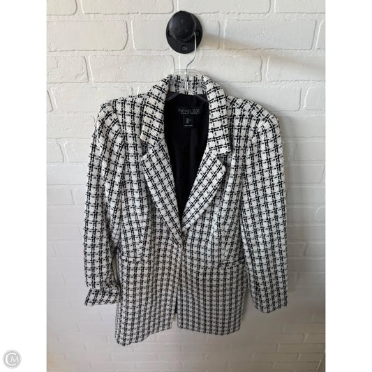 Blazer By Rachel Zoe In Black & White, Size: L