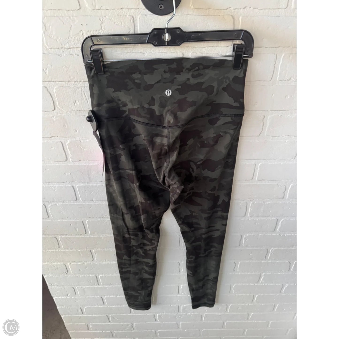 Athletic Leggings By Lululemon In Green, Size: 8