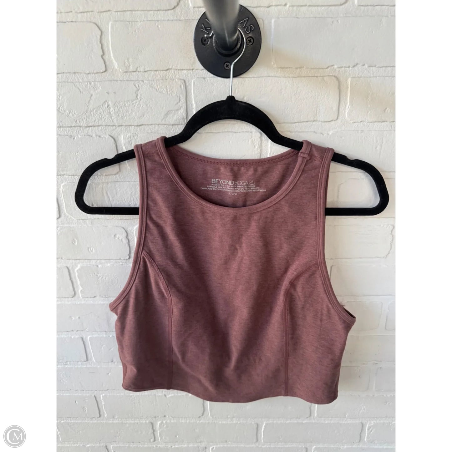 Athletic Tank Top By Beyond Yoga In Orange, Size: L