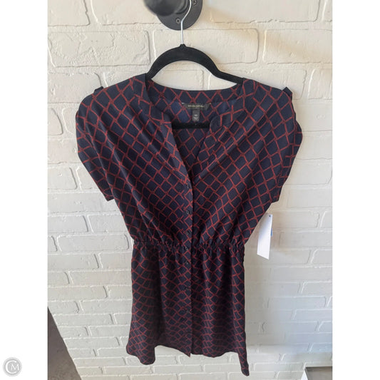 Dress Casual Short By Banana Republic In Navy, Size: Xs