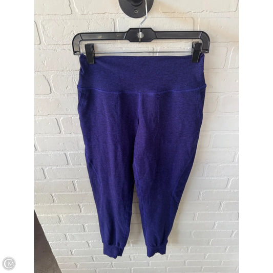 Athletic Pants By Zella In Purple, Size: 0