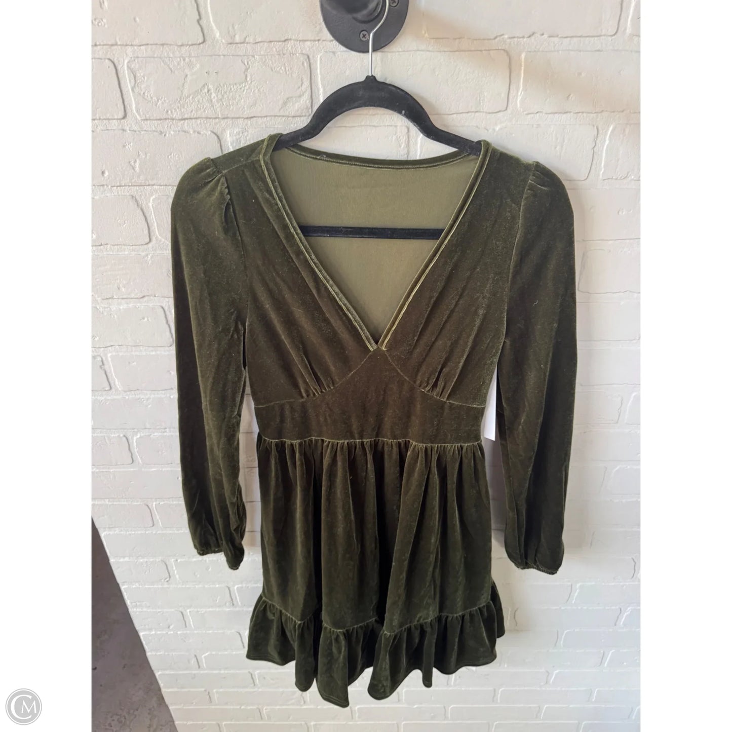 Dress Casual Short By Halara In Green, Size: S