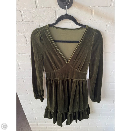 Dress Casual Short By Halara In Green, Size: S