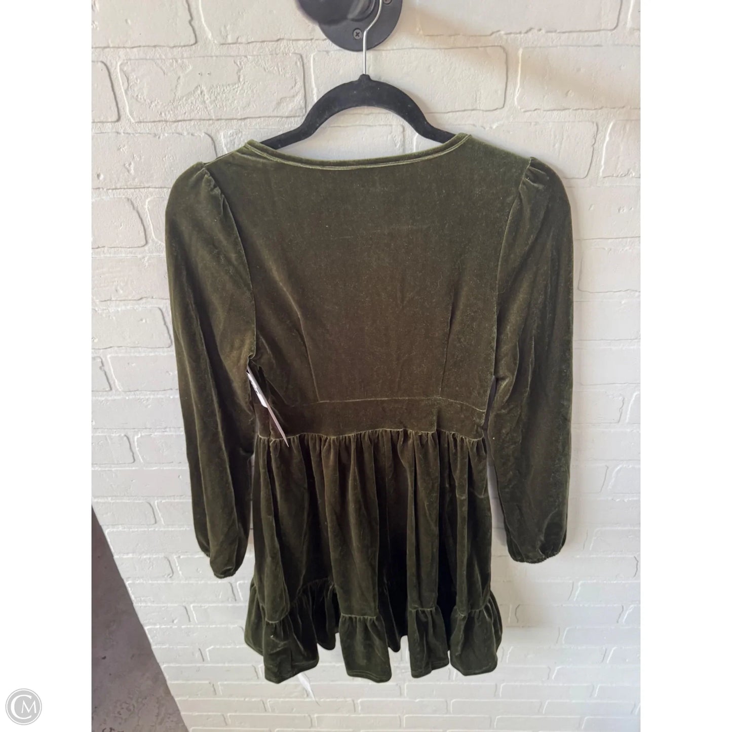 Dress Casual Short By Halara In Green, Size: S