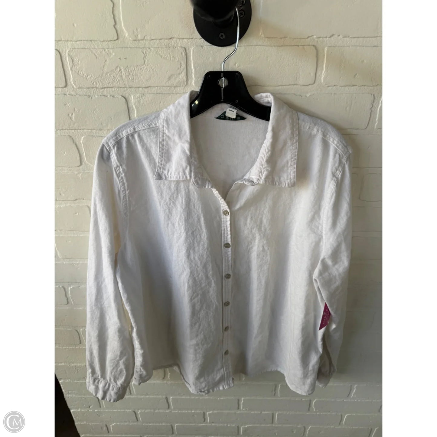 Top Long Sleeve By Orvis In White, Size: Xl