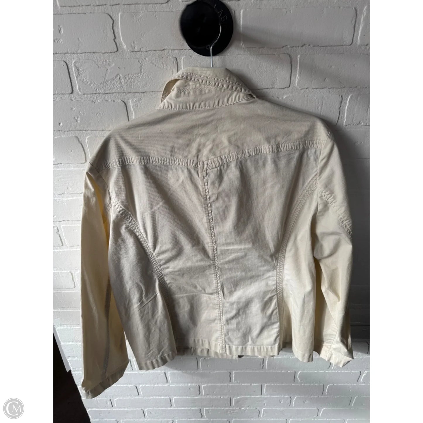 Jacket Other By Chicos In Cream, Size: Xl