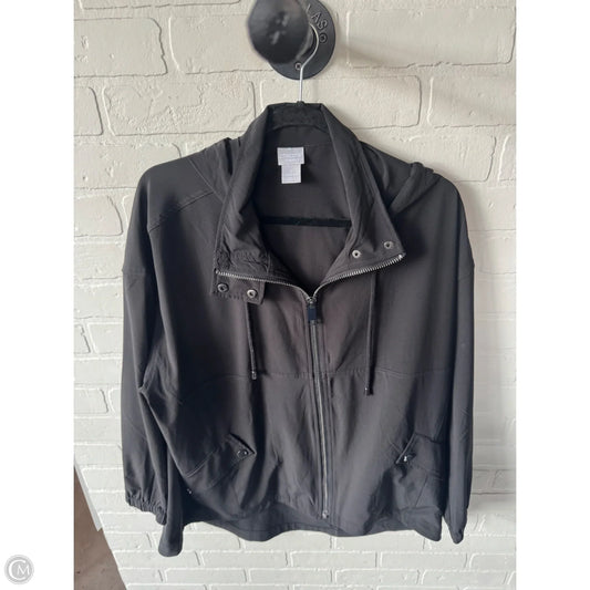 Jacket Other By Chicos In Black, Size: L