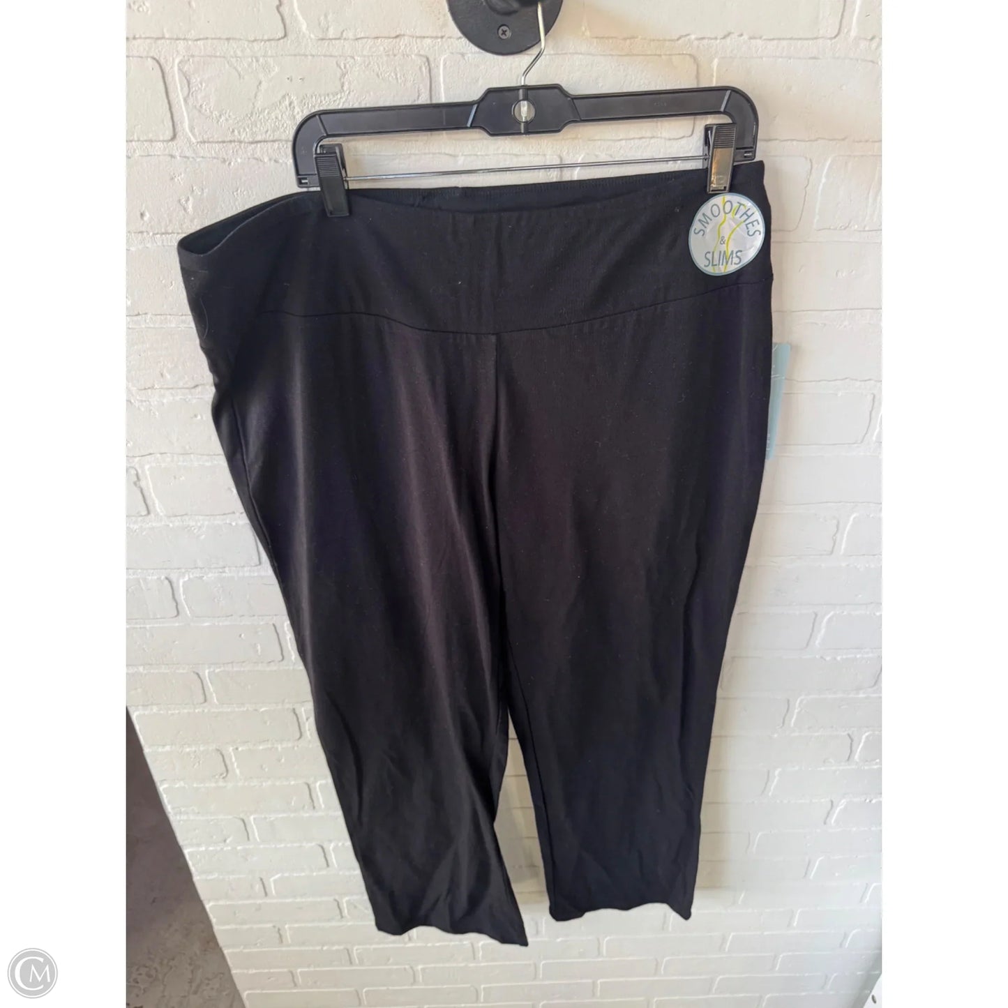 Pants Leggings By Clothes Mentor In Black, Size: 18