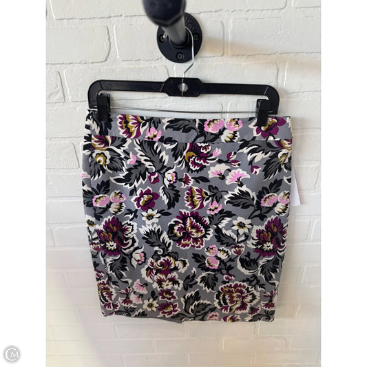 Skirt Mini & Short By Ann Taylor In Grey, Size: 6