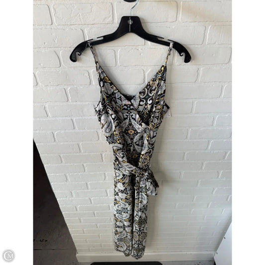 Jumpsuit By Loft In Black & Blue, Size: Lp