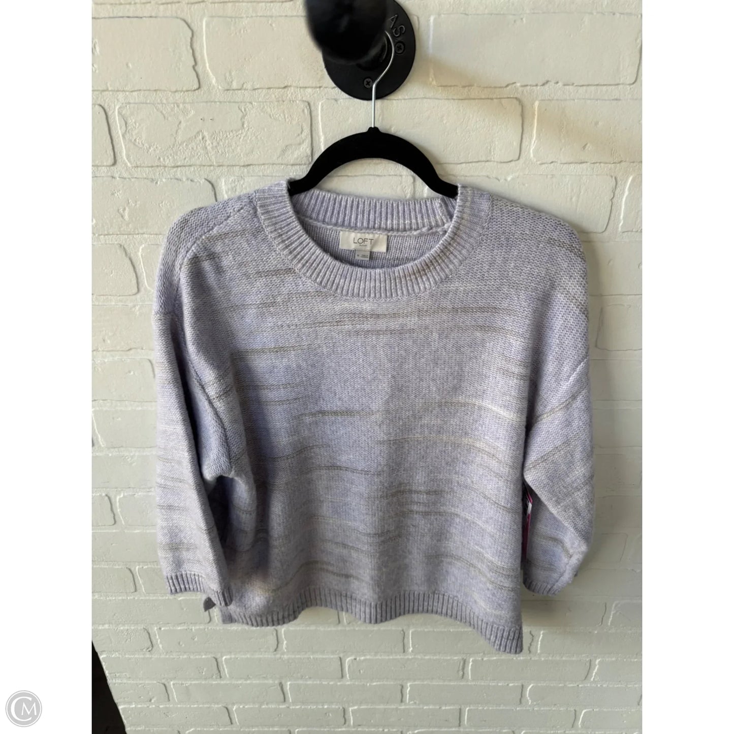 Sweater By Loft In Purple, Size: M