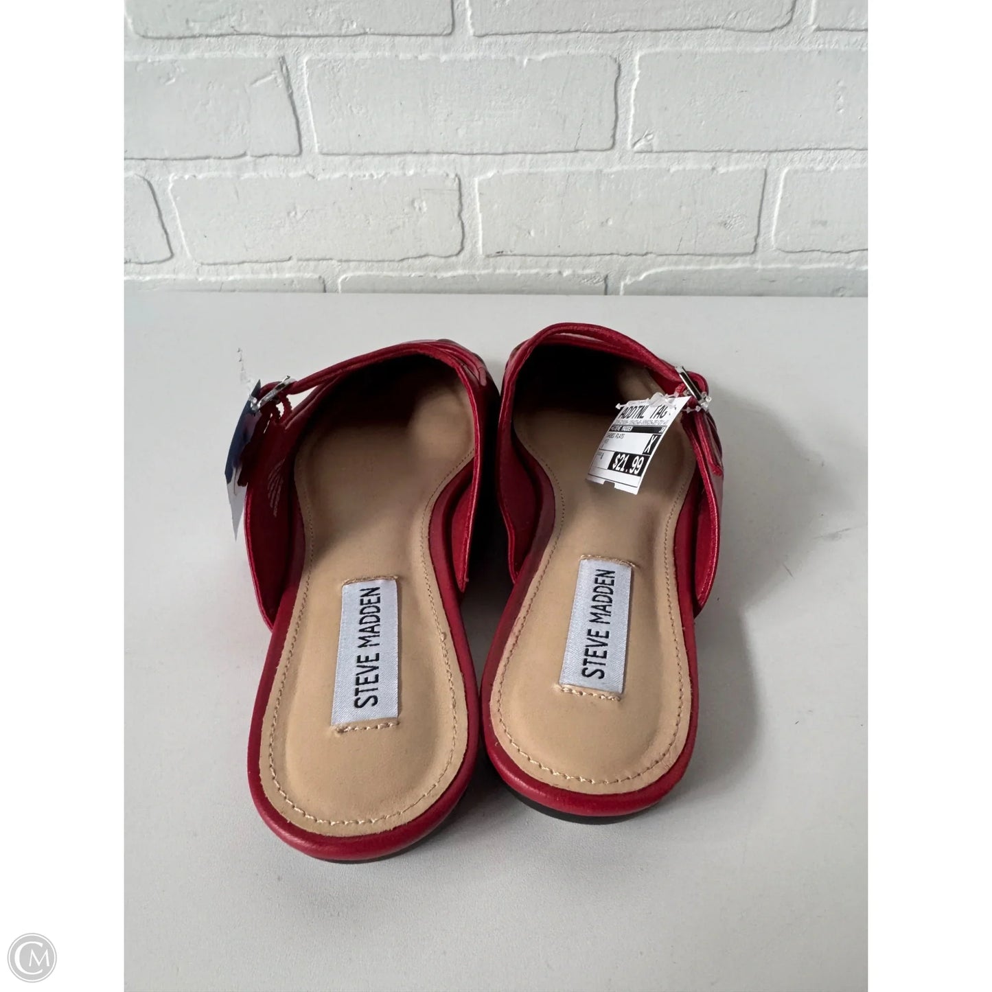 Shoes Flats By Steve Madden In Red, Size: 8