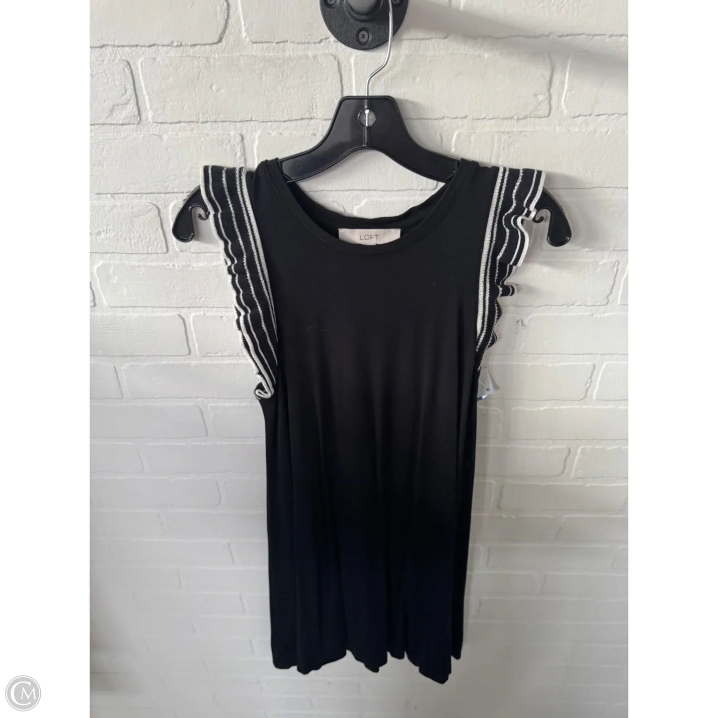 Dress Casual Short By Loft In Black, Size: Xs