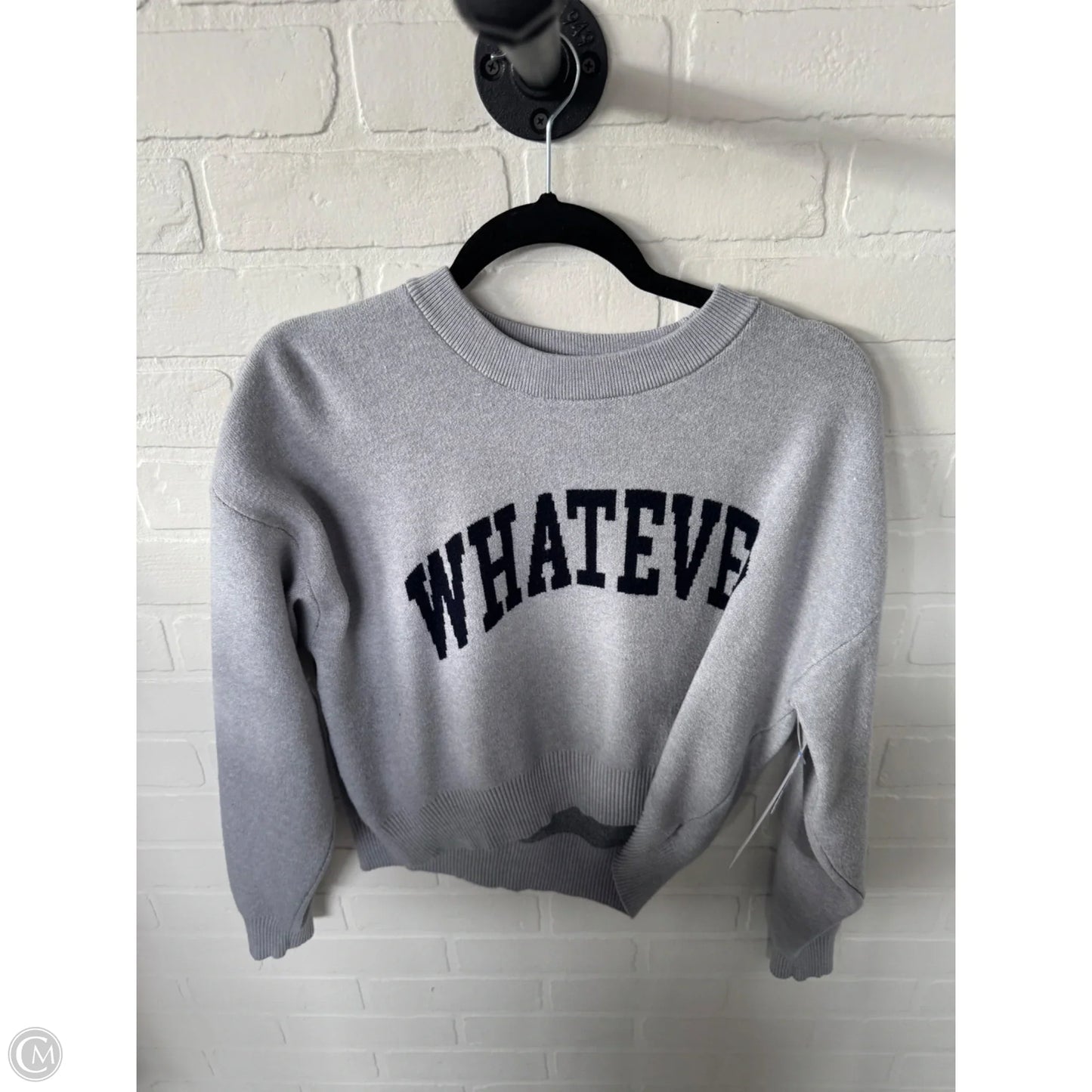 Sweater By So In Grey, Size: M