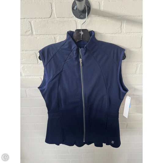 Vest Other By Clothes Mentor In Blue, Size: Xl