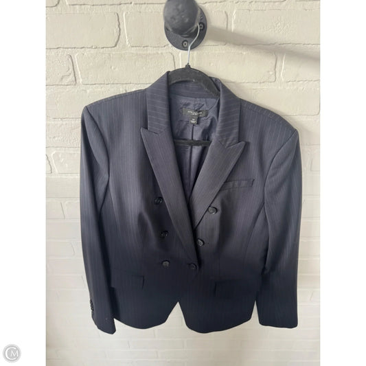 Blazer By Ann Taylor In Navy, Size: Xl