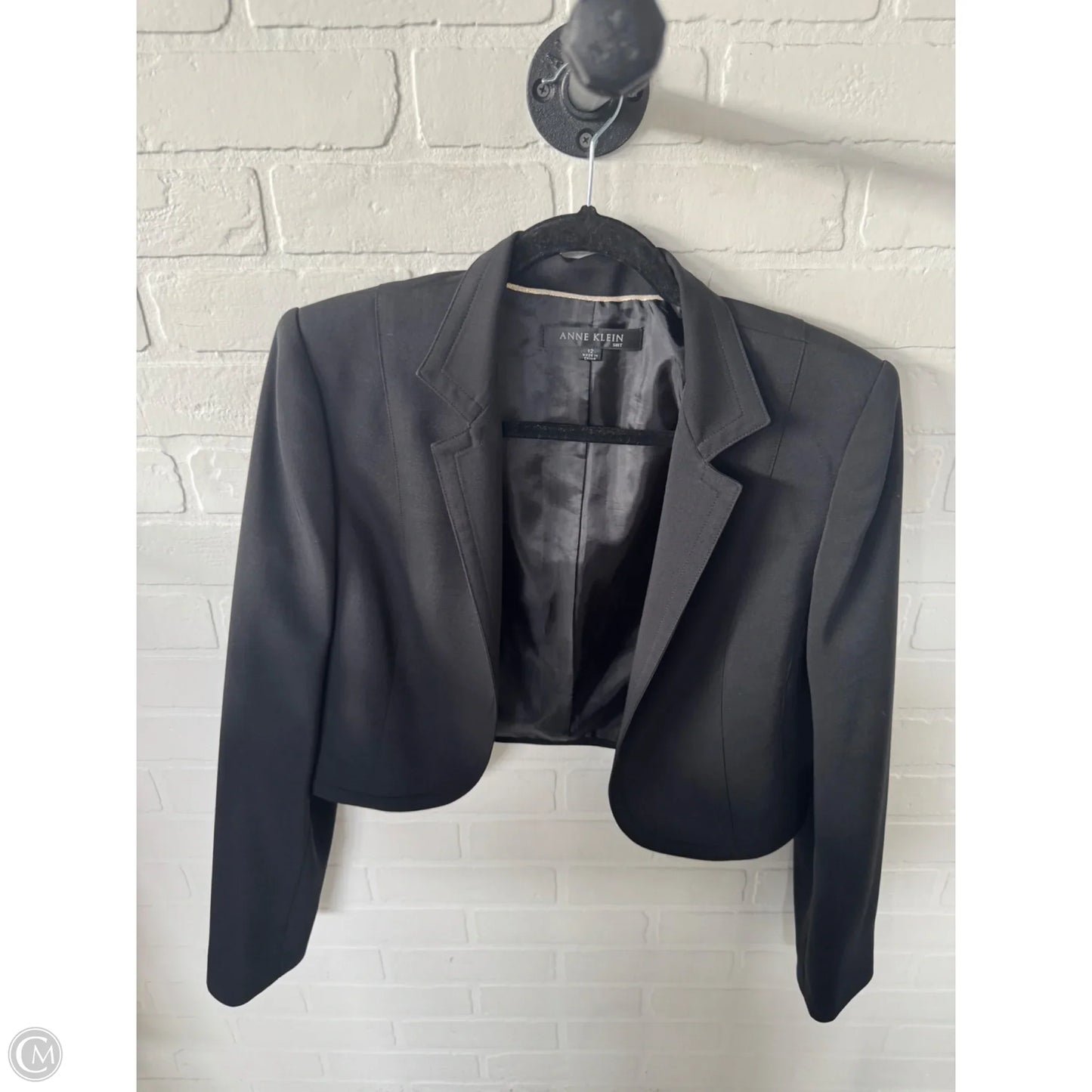 Bolero By Anne Klein In Black, Size: L