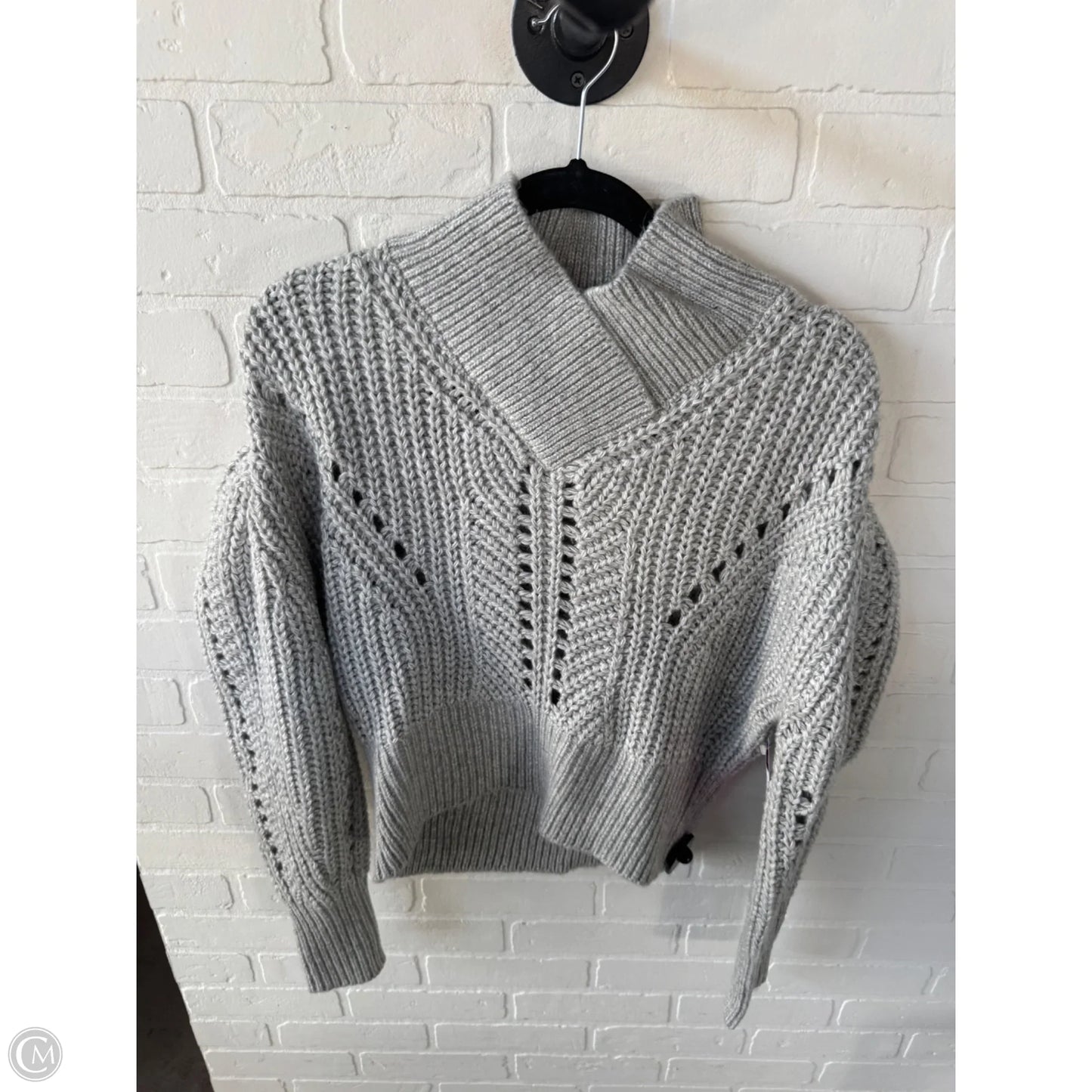 Sweater By Express In Grey, Size: S