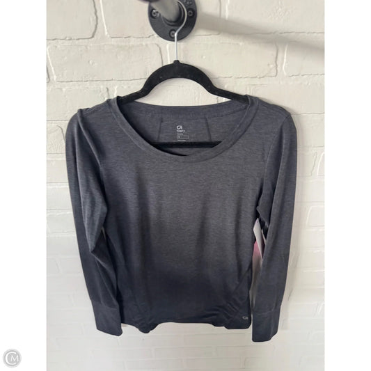 Athletic Top Long Sleeve Crewneck By Gapfit In Grey, Size: S