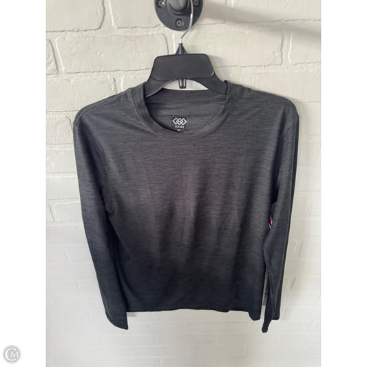 Athletic Top Long Sleeve Crewneck By Clothes Mentor In Grey, Size: S