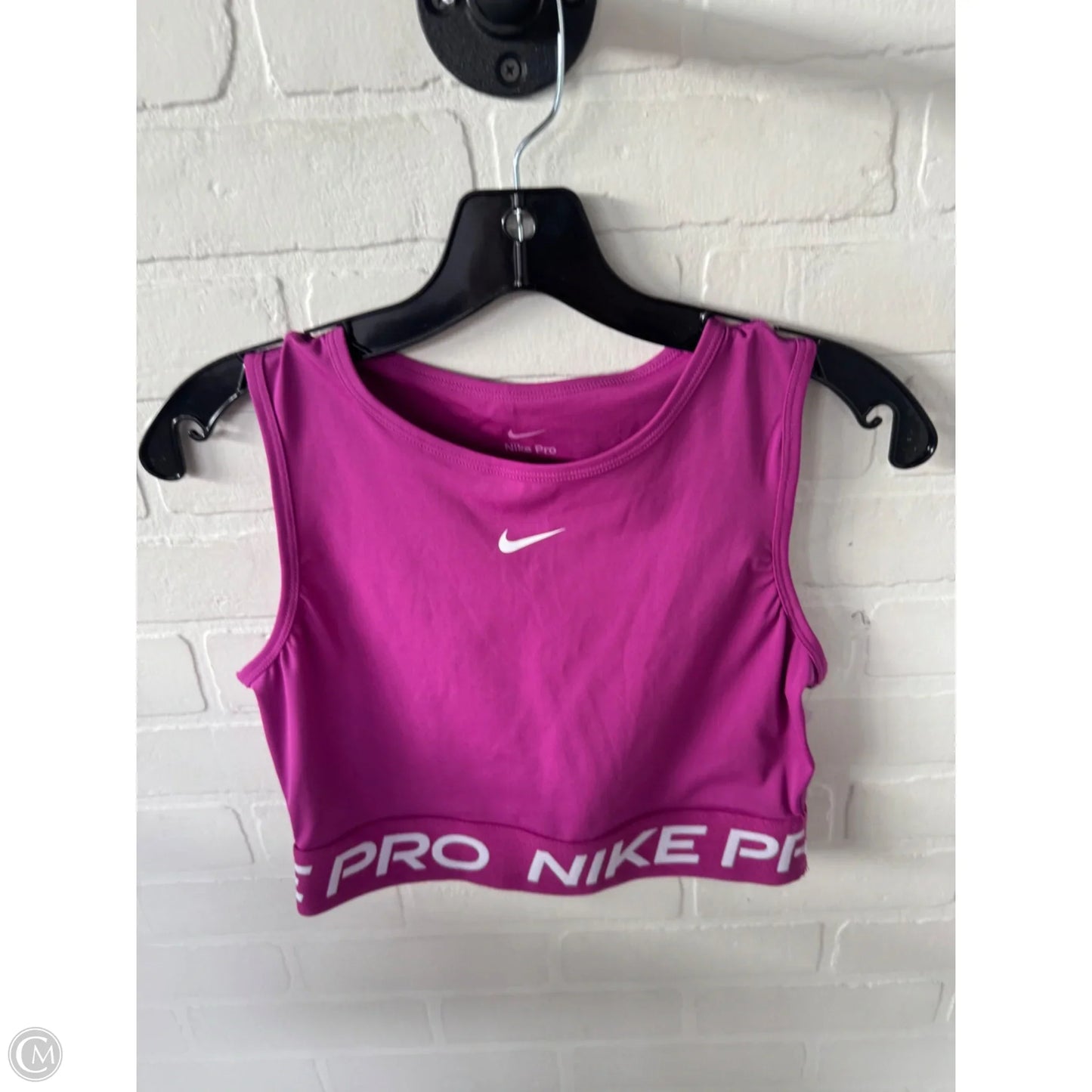 Athletic Tank Top By Nike Apparel In Pink, Size: S
