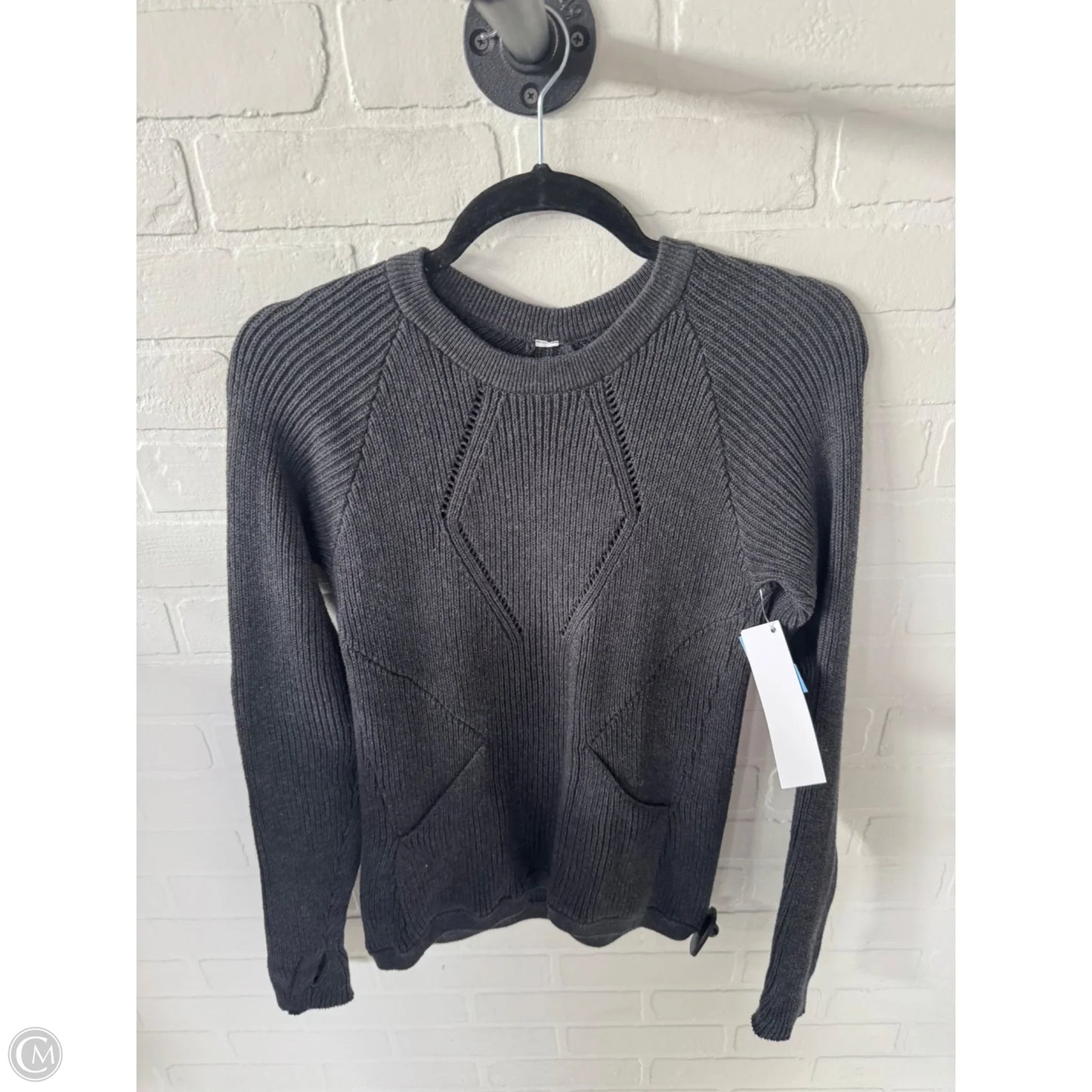 Sweater By Lululemon In Grey, Size: S