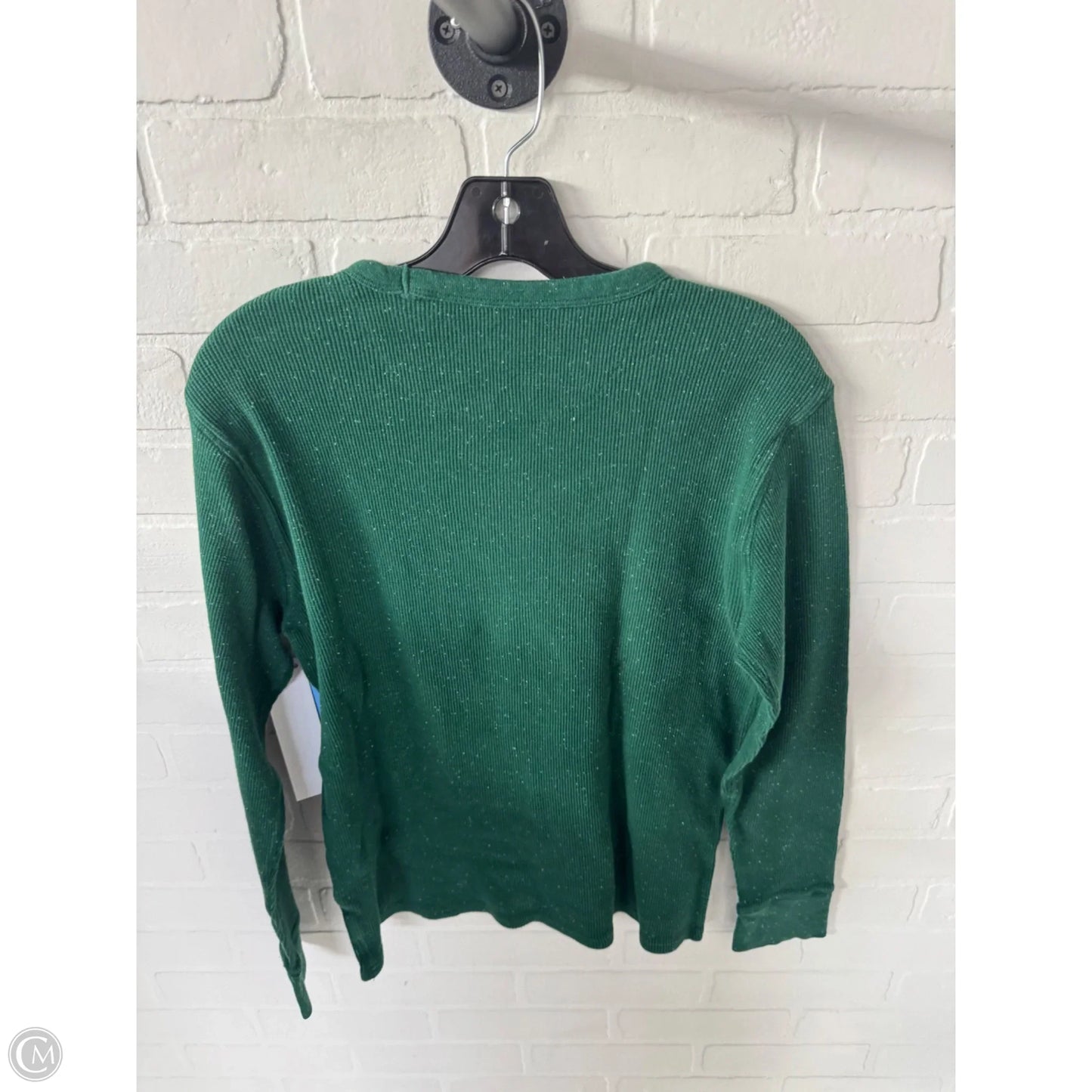 Top Long Sleeve By Gap In Green, Size: M