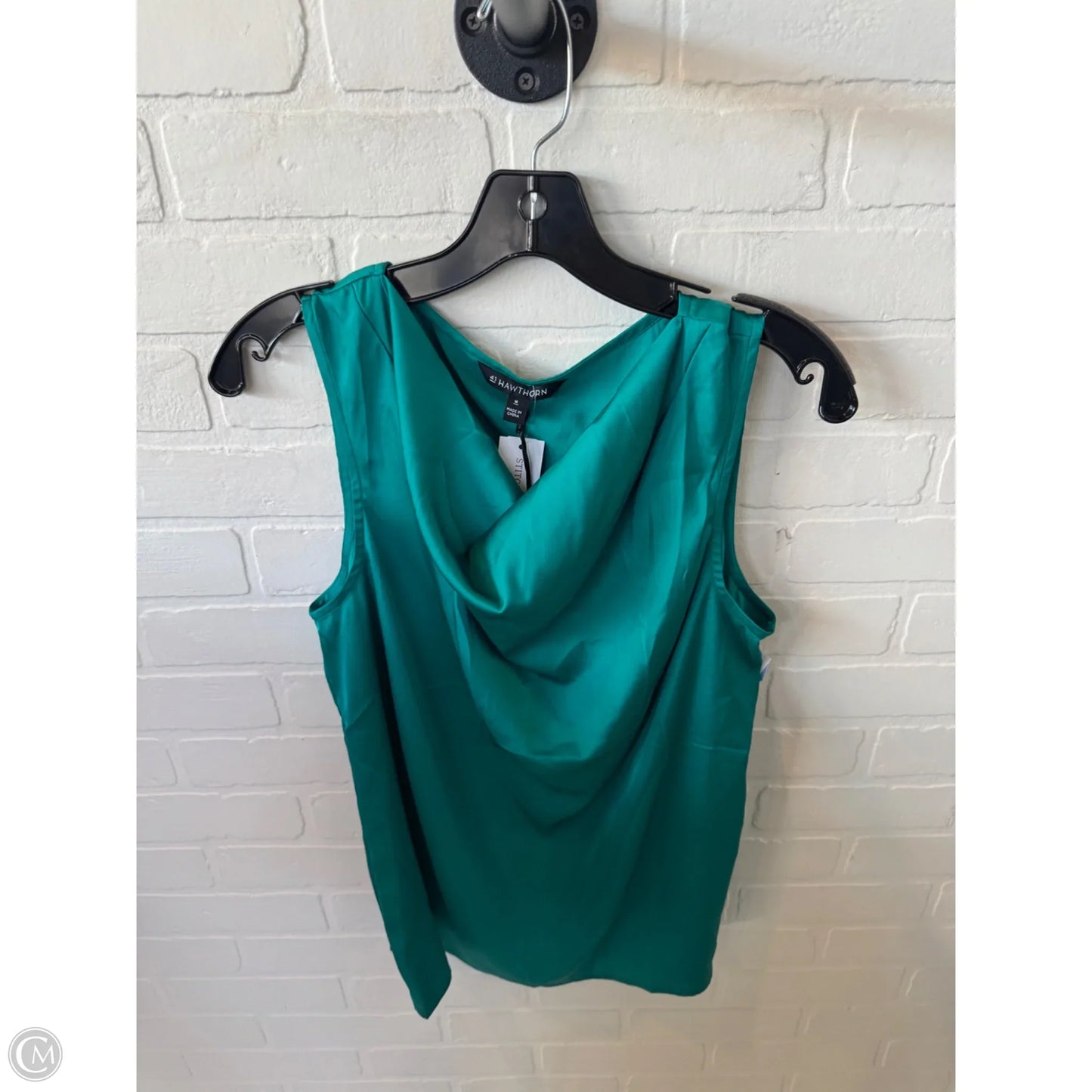 Top Sleeveless By 41 Hawthorn In Green, Size: M