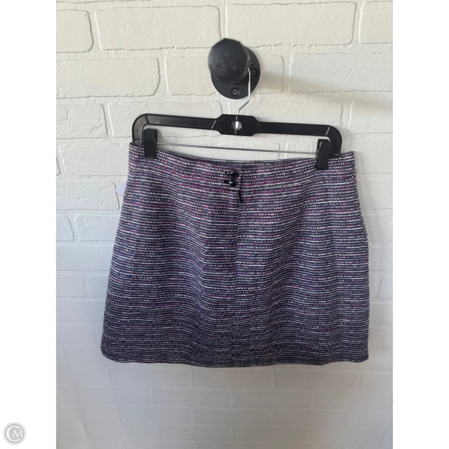 Skirt Mini & Short By Cmb In Blue & Pink, Size: 12