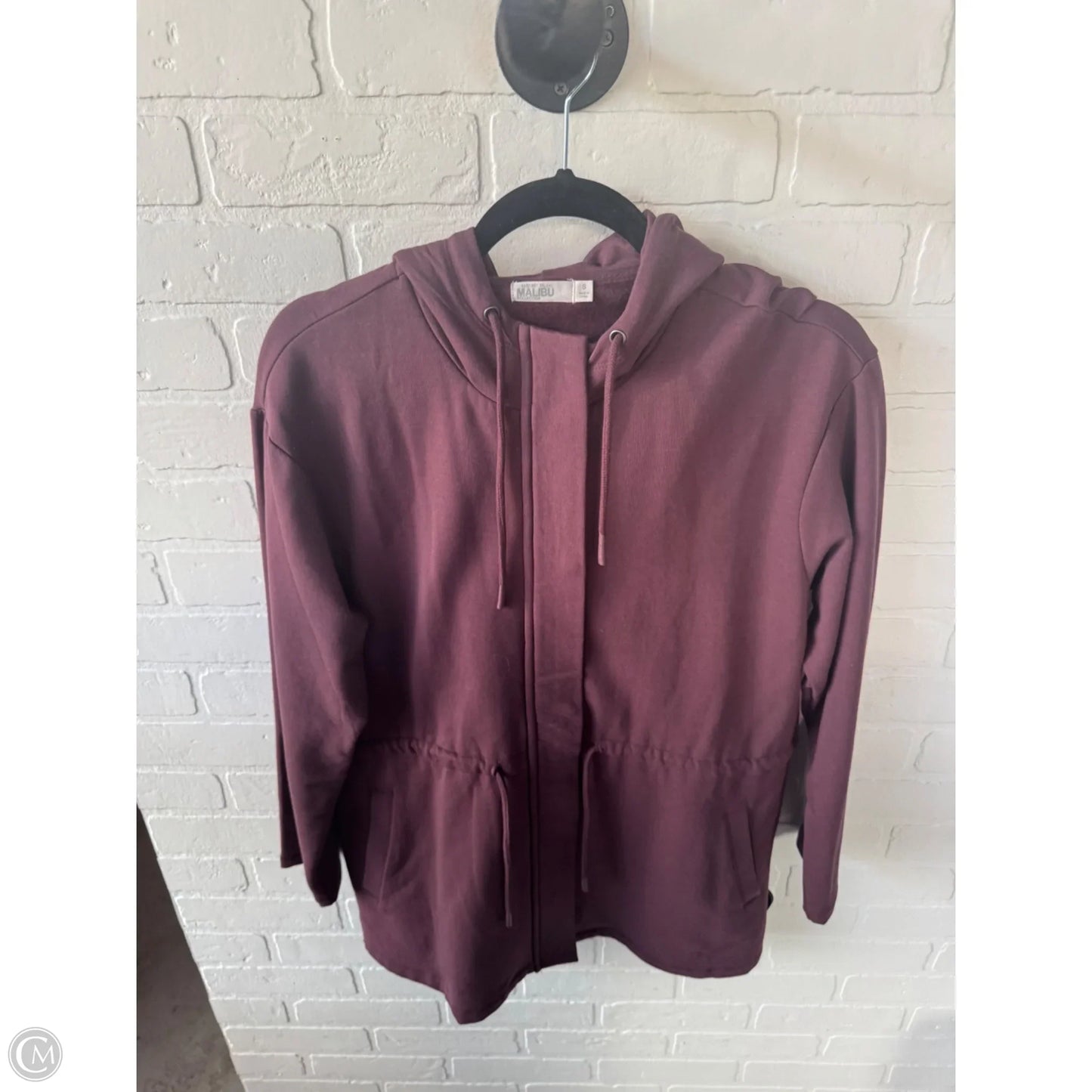 Cardigan By Barefoot Dreams In Maroon, Size: S