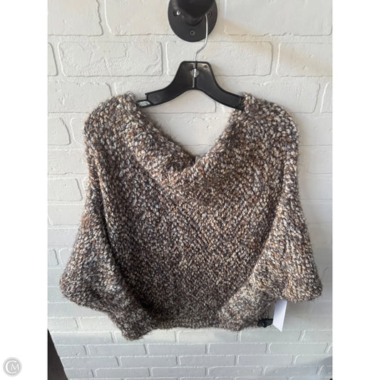 Sweater By Lovestitch In Brown & Grey, Size: S