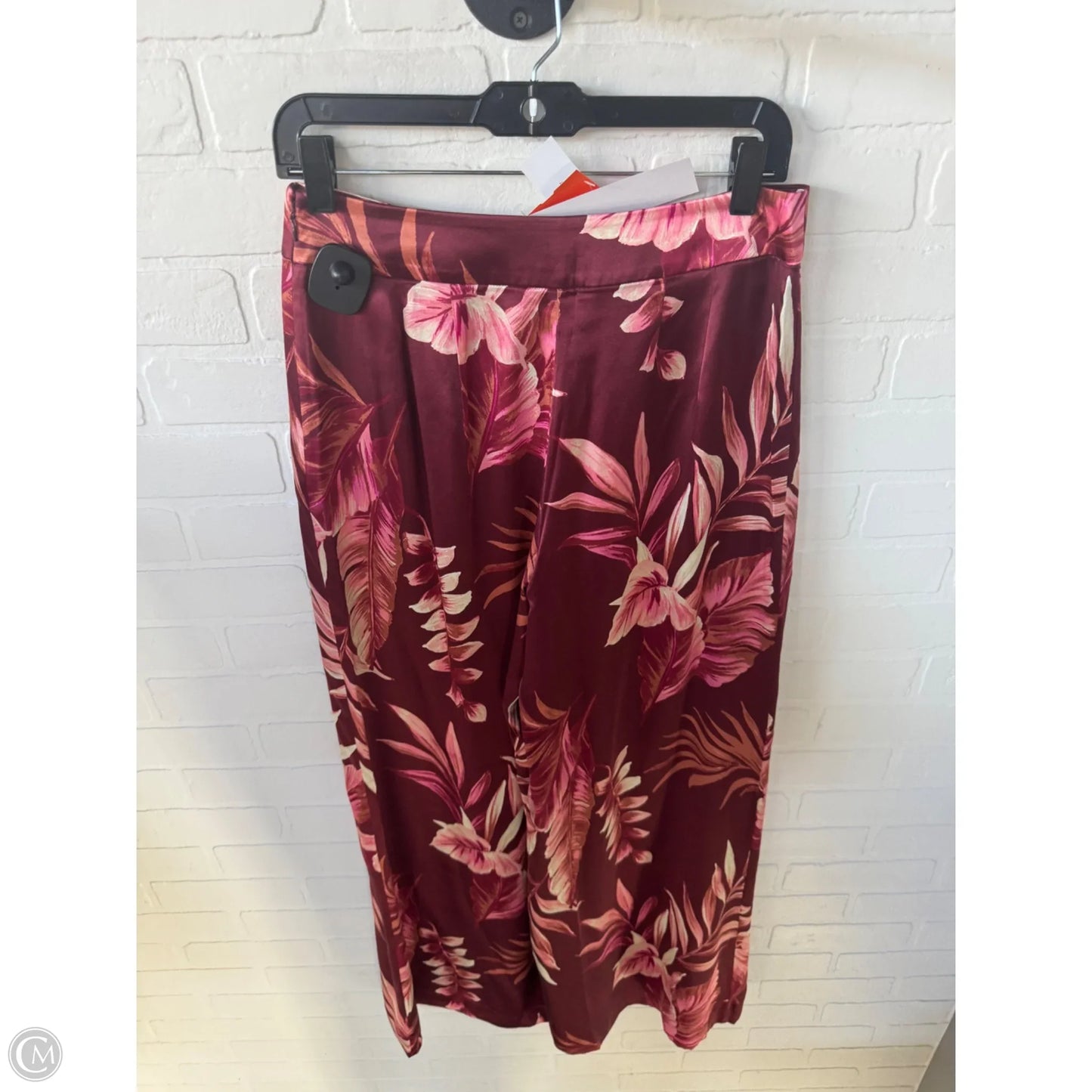 Pants Wide Leg By Ann Taylor In Red, Size: 4