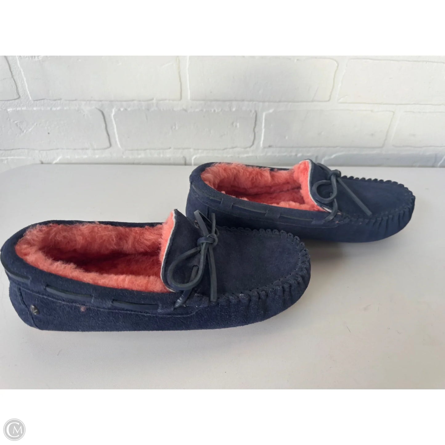 Shoes Flats By Emu In Blue, Size: 7