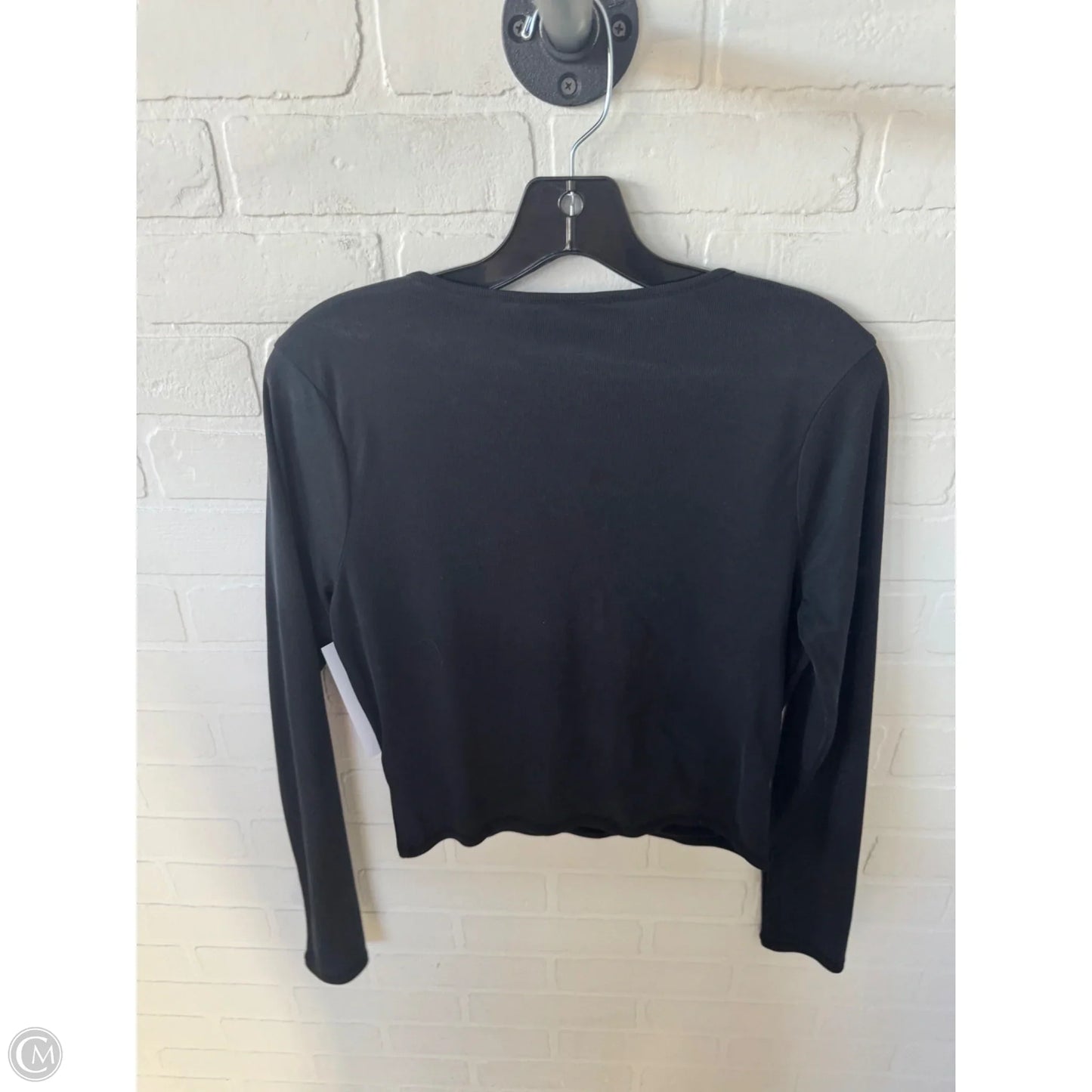 Top Long Sleeve By Lucky Brand In Black, Size: M