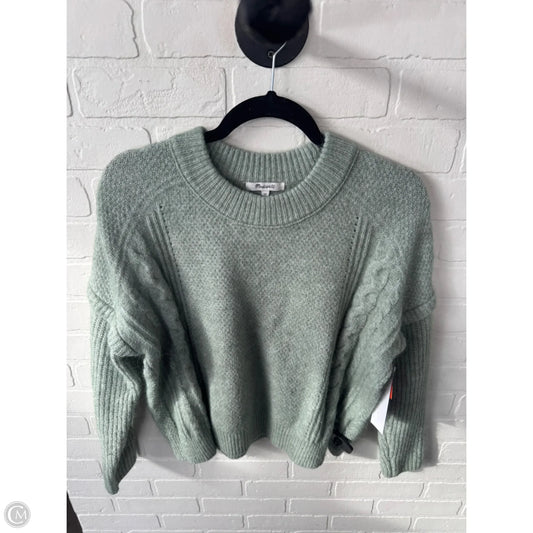 Sweater By Madewell In Green, Size: Xs