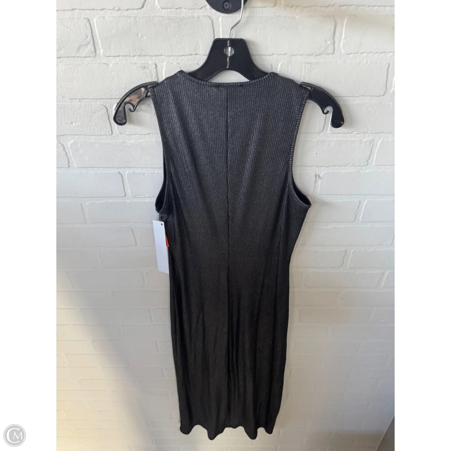 Dress Casual Midi By Bebe In Black, Size: L