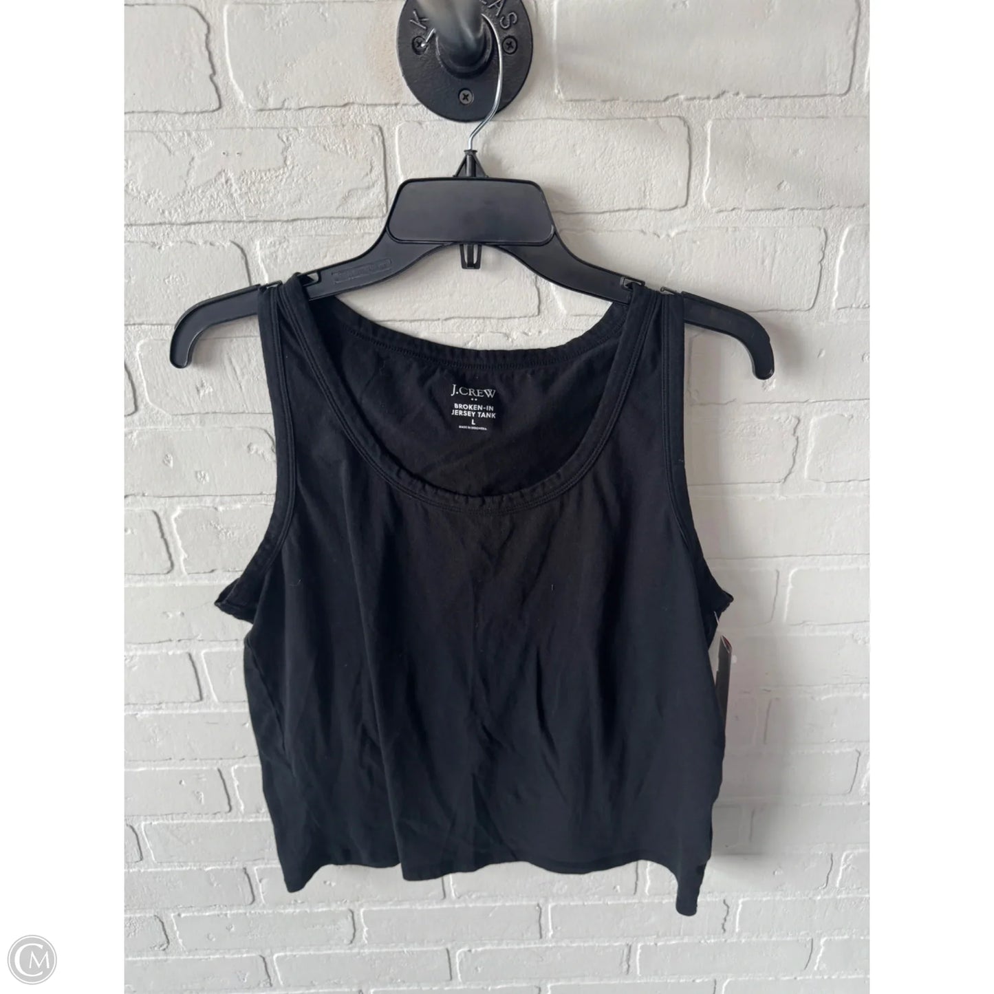 Tank Top By J. Crew In Black, Size: L