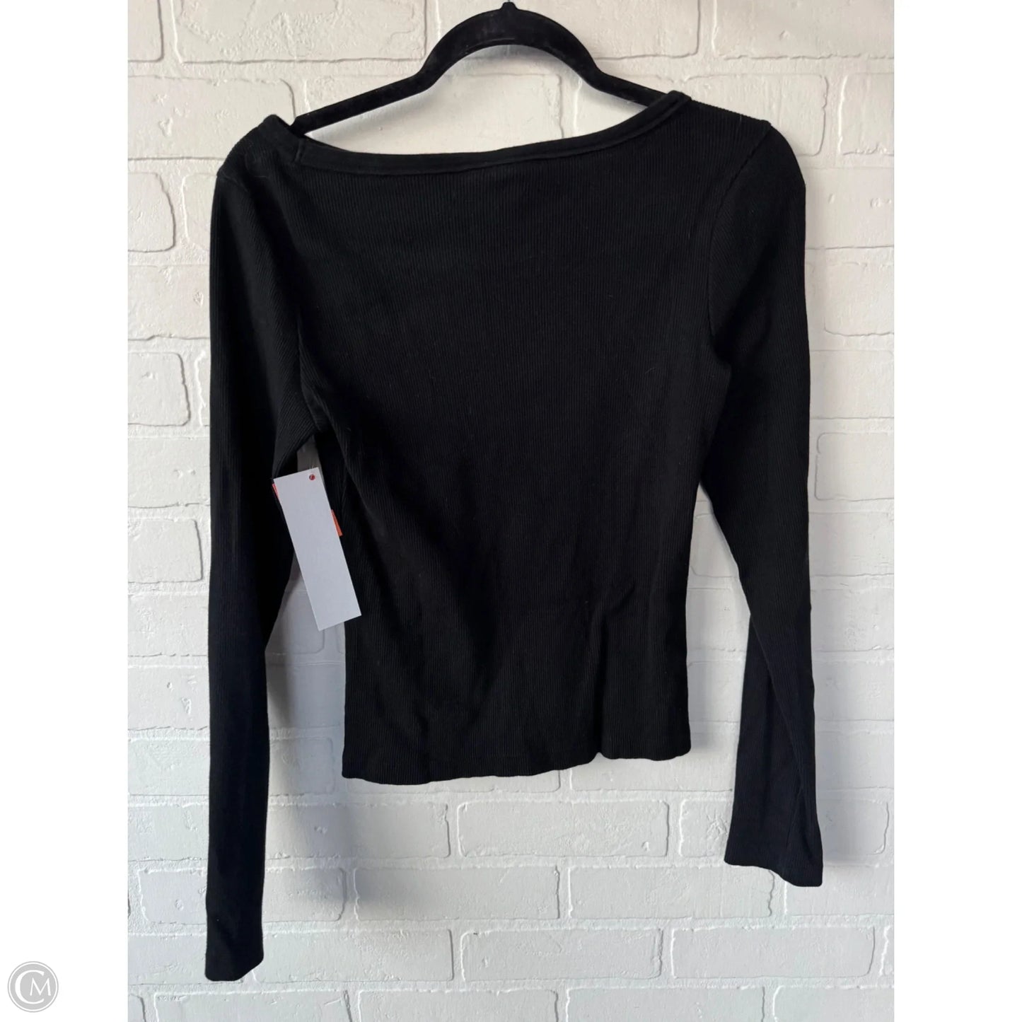 Top Long Sleeve Basic By Universal Thread In Black, Size: M