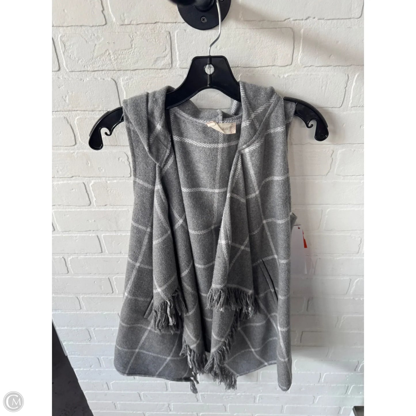 Vest Other By Altard State In Grey & White, Size: S